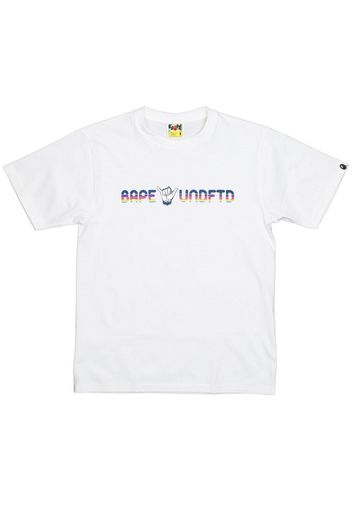 BAPE x Undefeated Shaka Tee White/Blue