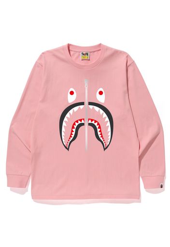 BAPE Shark L/S Tee Tee Pink