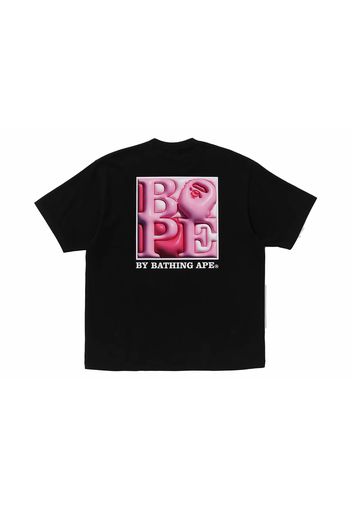 BAPE 3D Art Ape Head Relaxed Fit Tee Black