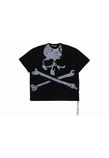 BAPE x Mastermind Skull Over Print Relaxed Fit Tee Black/White