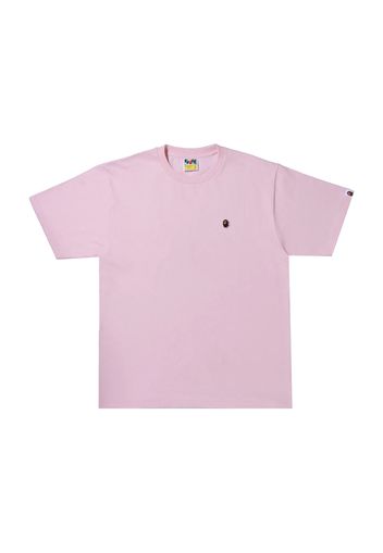 BAPE Ape Head One Point Tee Pink