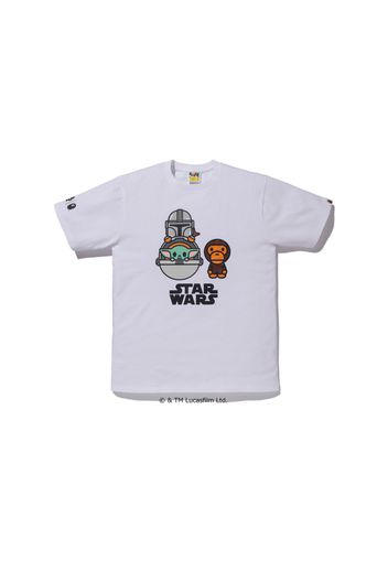 BAPE x Star Wars The Child Cargo Baby Milo Tee White