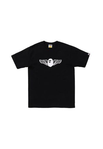 BAPE Happy New Year Men's Military Tee (2023) Black