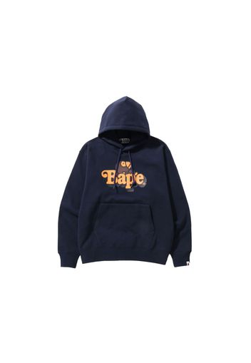 BAPE Milo on Bape Relaxed Fit Pullover Hoodie Navy