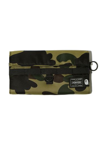 BAPE x Porter 1st Camo Long Wallet (SS22) Green