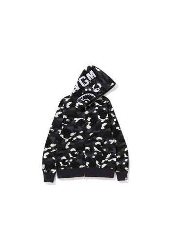 BAPE City Camo Shark Full Zip Hoodie (SS23) Black