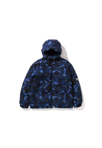 BAPE Color Camo Relaxed Fit Down Jacket Navy