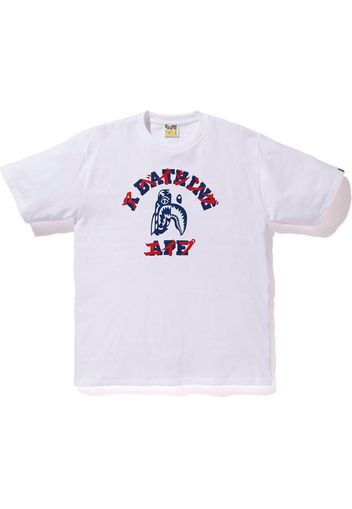 BAPE Tiger Shark Katakana Tee White