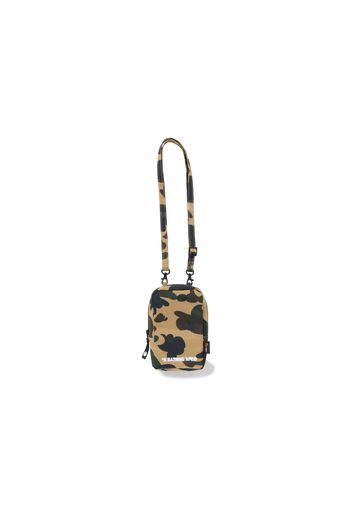 BAPE 1st Camo Cordura Phone Shoulder Bag Yellow