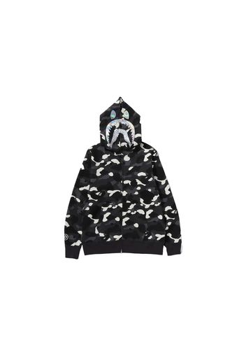 BAPE City Camo Shark Full Zip Hoodie (SS24) Black