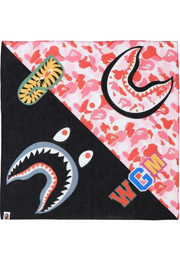 BAPE ABC Shark Bandana Pink