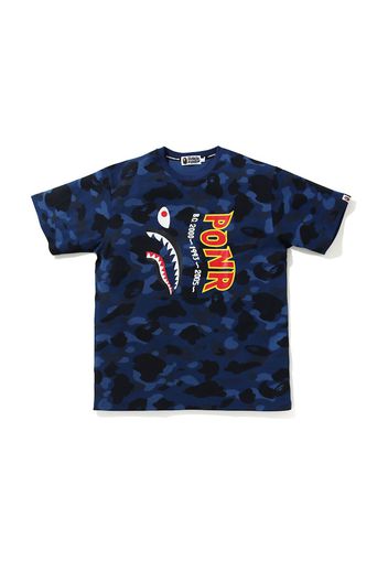 BAPE Color Camo Shark Wide Tee Blue