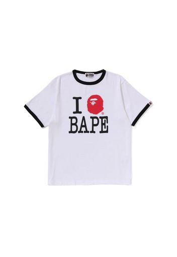 BAPE I Love BAPE Tee White/Black