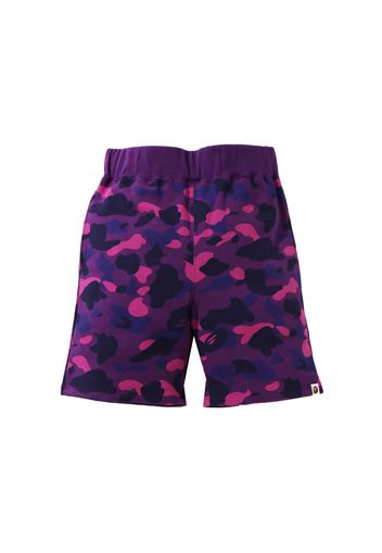 BAPE Color Camo Sweat Shorts (SS21) Purple