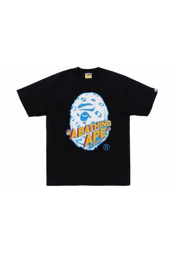 BAPE Moon Ape Head Tee Black