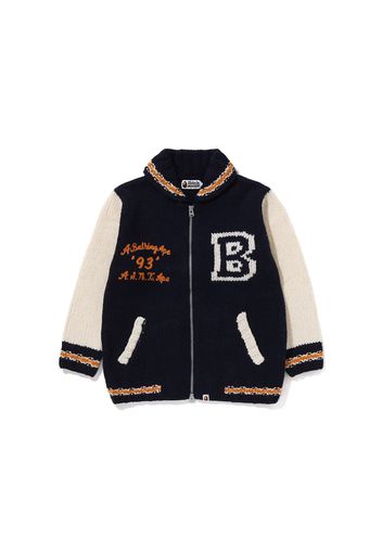 BAPE A Bathing Ape Cowichan Cardigan Navy