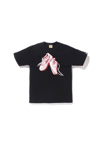 BAPE ABC Camo Bapesta Tee Black/Pink