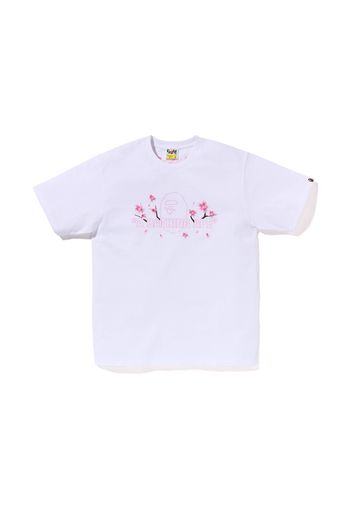 BAPE Sakura A Bathing Ape Tee (SS23) White