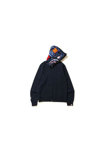 BAPE Shark Full Zip Hoodie Navy