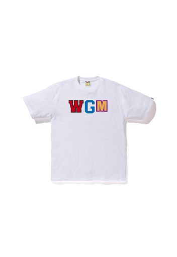 BAPE WGM Shark Tee White