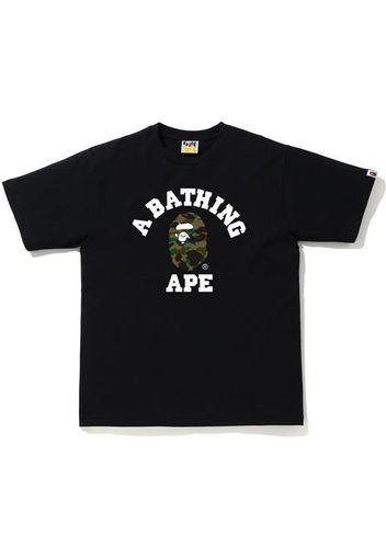 BAPE 1st Camo College T-Shirt Black/Green