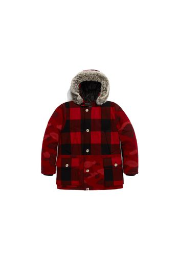 BAPE x Woolrich Arctic Parka Red