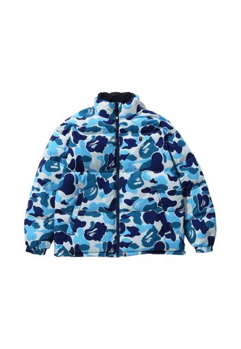 BAPE ABC Camo Reversible Down Jacket Blue