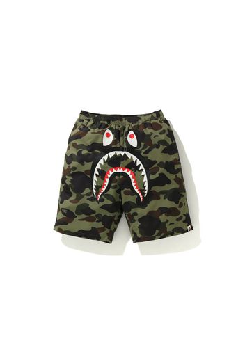 BAPE 1st Camo Shark Beach Pants Green