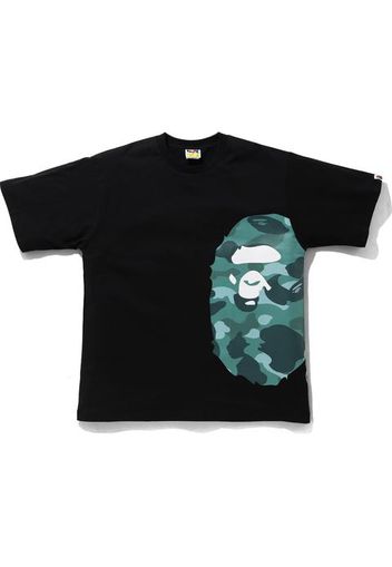 BAPE Color Camo Side Big Ape Head Relaxed Tee Black/Green