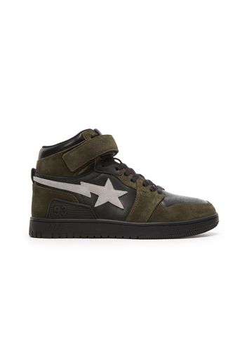 A Bathing Ape Block Sta Hi Dark Grey Light Grey