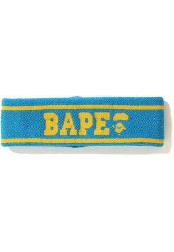 BAPE Logo Headband Light Blue