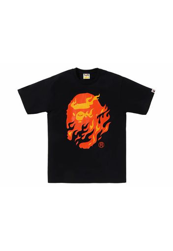 BAPE Flame Ape Head Tee Black/Red