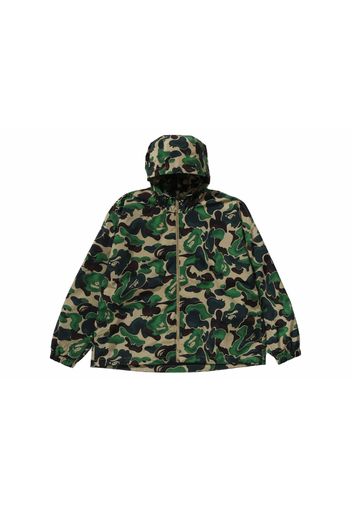 BAPE Art Camo Lightweight Hoodie Jacket Green