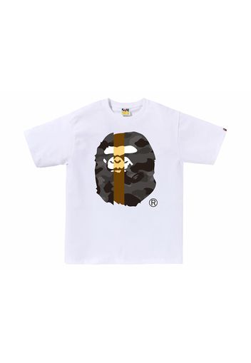 BAPE Color Camo Transform Big Ape Head Tee White/Black