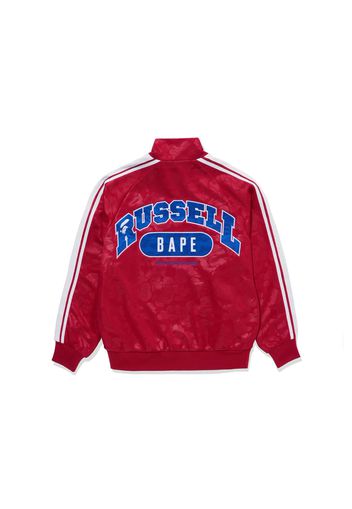 BAPE x Russell Track Jacket Red