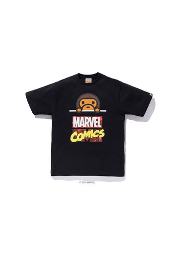 BAPE x Marvel Comics Milo Tee Black