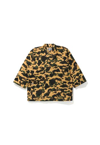 BAPE 1st Camo Kimono Shirt Yellow