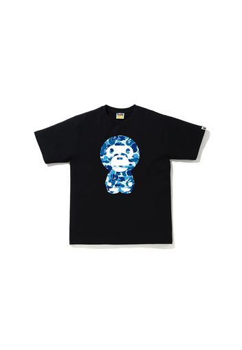 BAPE ABC Camo Big Baby Milo Tee Black/Blue