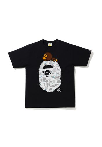 BAPE Space Camo Milo On Big Ape Tee (FW21) Black