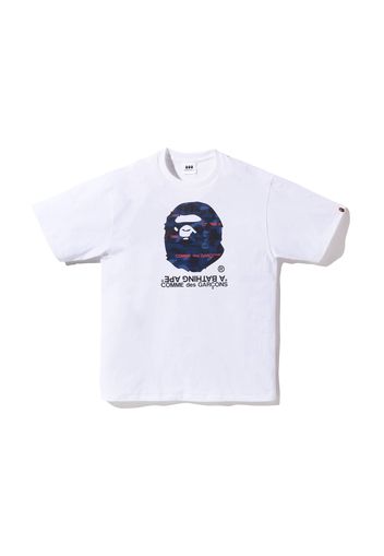 BAPE x Comme des Garcons Osaka T-Shirt White Navy