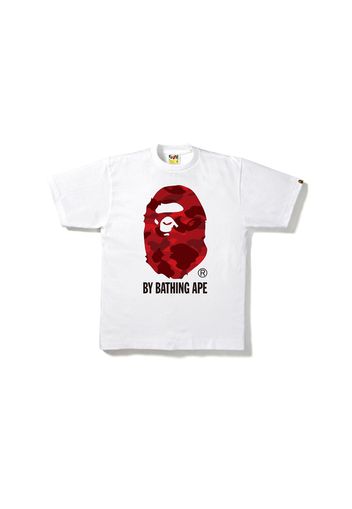 BAPE Color Camo By Bathing Tee White/Red