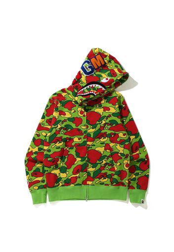 BAPE Sta Camo Shark Full Zip Hoodie Green