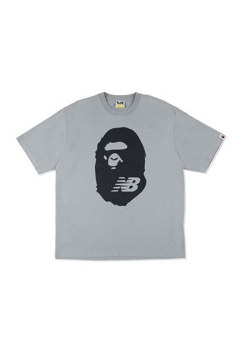 BAPE x New Balance Ape Head Tee Grey