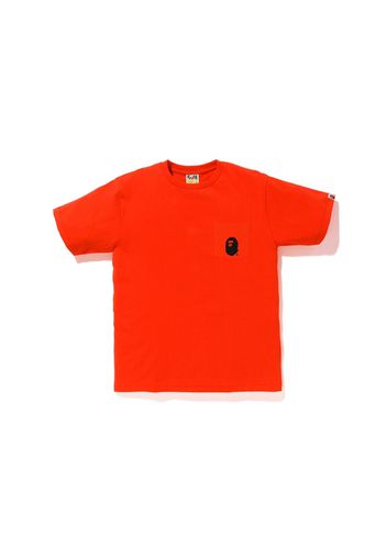 BAPE Ape Head Pocket Tee Orange