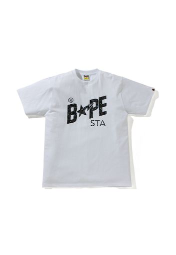 BAPE Space Camo Bape Sta Logo Tee White