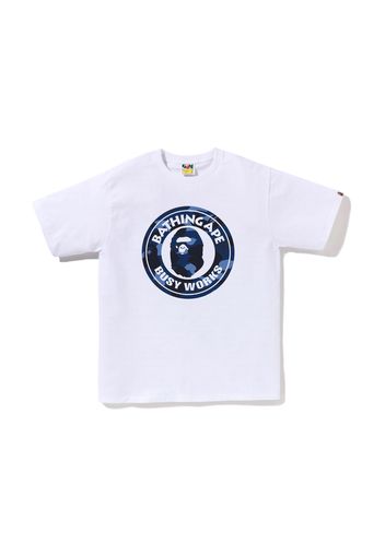 BAPE Color Camo Busy Works Tee (SS23) White Navy