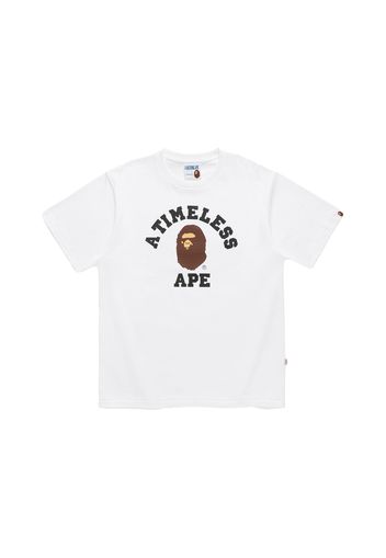 BAPE x JJJJound College Timeless Tee White