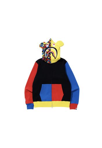 BAPE x Medicom Toy Bear Shark Full Zip Hoodie (FW20) Multi