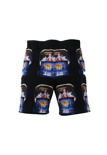 BAPE Invasion Sweat Shorts Black