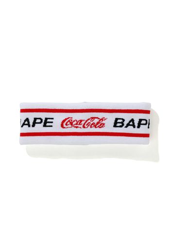 BAPE x Coca Cola Headband White